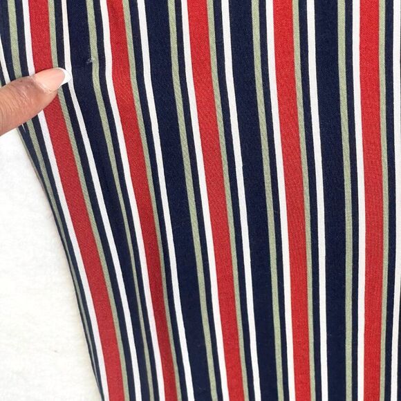 Women's Wide Leg Striped Jumpsuit | Romper Size Small - Picture 13 of 14